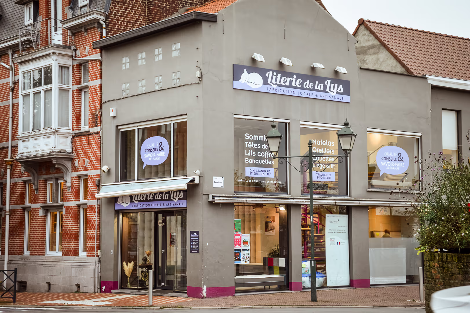 Présentation du magasin Literie de la Lys